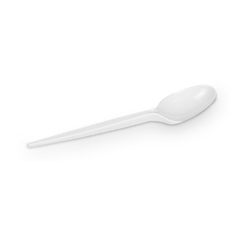 cucchiaino dessert bianco 350x350 - SELEZIONA MINIMO <br> N° 200 pz. <br><br> CUCCHIAINO DESSERT <br> CPLA BIANCO <br><br> SFUSO