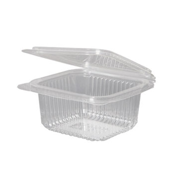 PLA500 350x350 - CONTENITORE GASTRONOMIA <br> PLA <br> <br> COMPOSTABILE <br> 500 CC. <br><br>N° 100 pz.