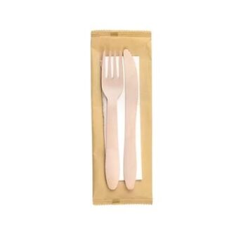 bis posate legno 350x350 - SELEZIONA MINIMO <br> N° 250 pz. <br><br> BIS POSATE <br> LEGNO <br><br> CON TOVAGLIOLO