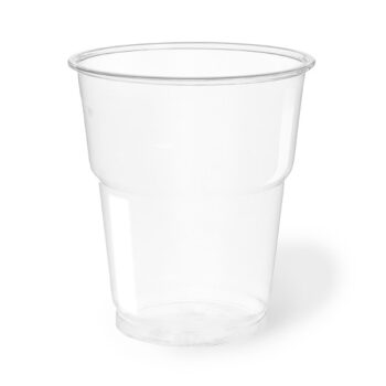 Bicchieri 250 Trasparenti R PET 350x350 - SELEZIONA MINIMO <br> N° 250 pz. <br><br> BICCHIERE <br> RPET TRASPARENTE <br><br> 250 ML.